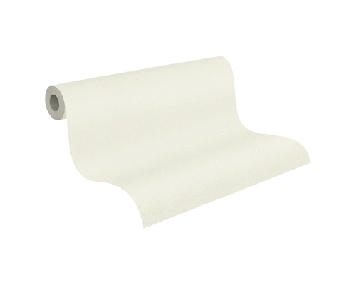 Papier peint intissé Attractive 3 blanc uni