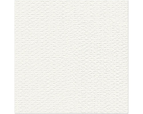 Papier peint blanc avec une surface structurée et un motif fin.