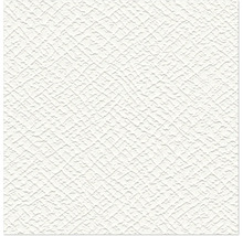 Papier peint structuré avec un motif gaufré en hachures croisées.