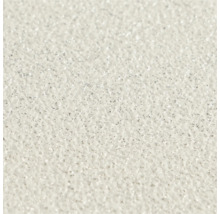Gros plan d'un papier peint structuré blanc avec un effet pailleté.