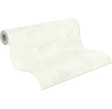 Papier peint intissé structuré au design clair sur un rouleau.