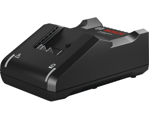 Chargeur de batterie Bosch Professional GAL 18 Volt-40 en plastique pour batteries lithium-ion de 18 Volts.
