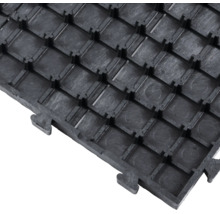 Dalle à gazon en plastique pour la stabilisation du sol avec système de clipsage.
