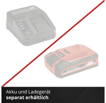Einhell Power X-Change Akku und Ladegerät, separat erhältlich.
