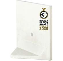 L-Stein aus Beton mit der Auszeichnung German Design Award Winner 2026.
