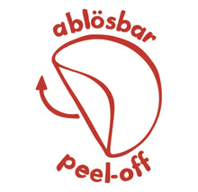 Symbol für ablösbare Produkte