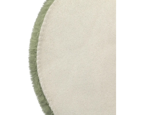Kunstfell Romance Shape salbei waschbar 55x80 cm