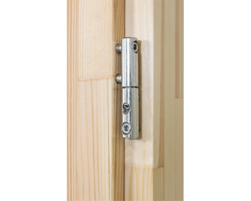 Abri de jardin Palmako Helena 15,1 m² y compris plancher et auvent 514 x 524 cm imprégné par immersion gris