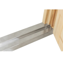 Abri de jardin Palmako Helena 15,1 m² y compris plancher et auvent 514 x 524 cm imprégné par immersion gris