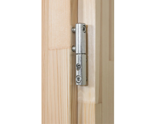 Abri de jardin Palmako Helena 18,6 m² y compris plancher et auvent 608 x 554 cm imprégné par immersion gris
