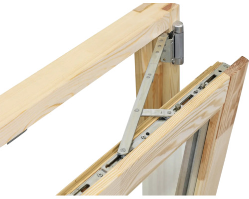 Abri de jardin Palmako Helena 18,6 m² y compris plancher et auvent 608 x 554 cm imprégné par immersion gris