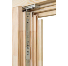 Abri de jardin Palmako Helena 18,6 m² y compris plancher et auvent 608 x 554 cm imprégné par immersion