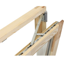 Abri de jardin Palmako Helena 18,6 m² y compris plancher et auvent 608 x 554 cm imprégné par immersion