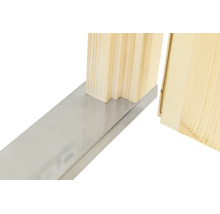 Abri de jardin Palmako Iris 19,1 m² avec plancher 574 x 448 cm naturel