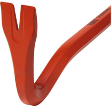 Roter Rennsteig Kuhfuß aus Stahl mit Nagelzieher.