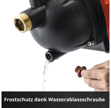 Akku-Gartenpumpe Einhell Power-X-Change AQUINNA 36/30 ohne Akku und Ladegerät, inkl. Gartenschlauch-Adapter 33,3 mm (1") AG