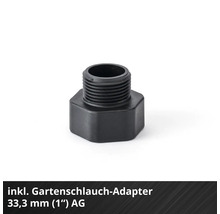 Akku-Gartenpumpe Einhell Power-X-Change AQUINNA 36/30 ohne Akku und Ladegerät, inkl. Gartenschlauch-Adapter 33,3 mm (1") AG