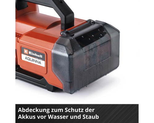 Akku-Gartenpumpe Einhell Power-X-Change AQUINNA 36/30 ohne Akku und Ladegerät, inkl. Gartenschlauch-Adapter 33,3 mm (1") AG
