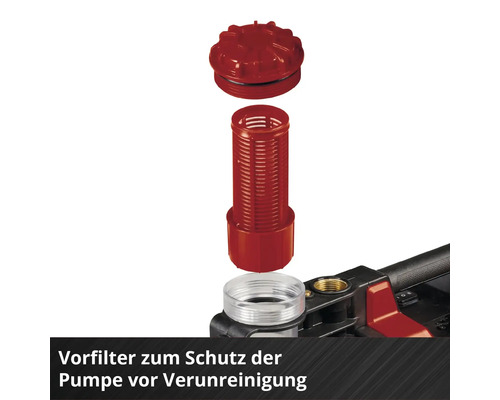 Pompe de surface sans fil Einhell AQUINNA 36/38 F LED