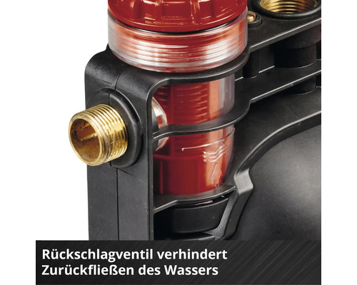 Pompe de surface sans fil Einhell AQUINNA 36/38 F LED