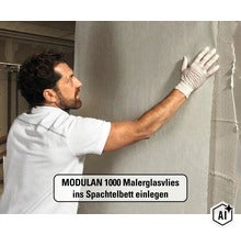 MODULAN 1001 Malerglasvlies 3565011080 vorbeschichtet 130g/m² 50 m x 1 m (Image AI modified or generated)