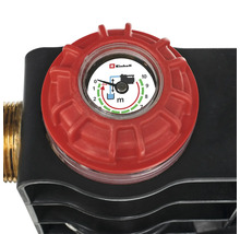 Indicateur de hauteur d aspiration Einhell pour pompes de jardin avec une échelle de 0 à 10 mètres.