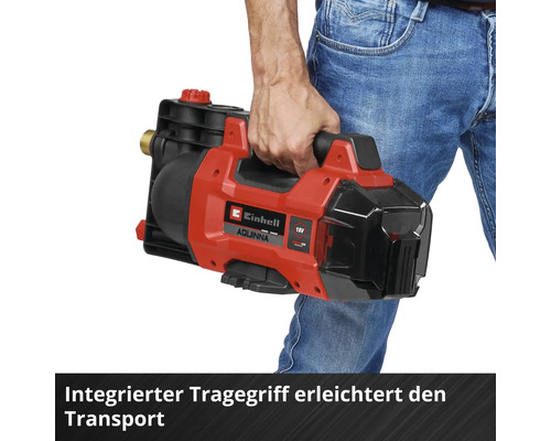 Pompe de surface sans fil Einhell Aquinna 18/28