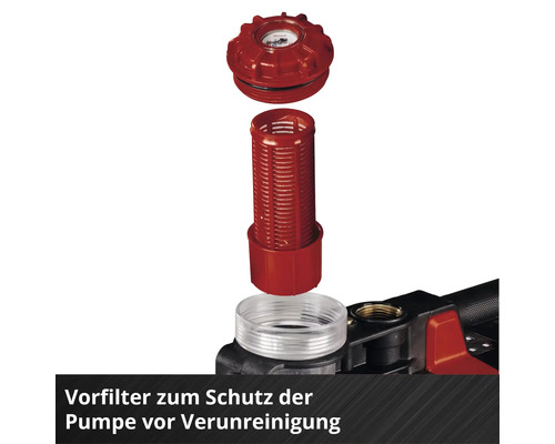 Pompe de surface sans fil Einhell Aquinna 36/38F LED Automatic