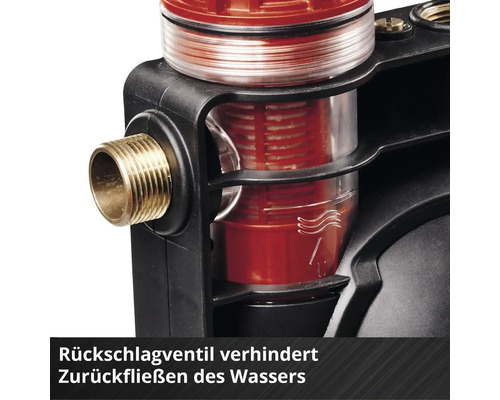 Pompe de surface sans fil Einhell Aquinna 36/38F LED Automatic