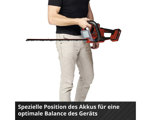 Taille-haies sur batterie EINHELL Power-X-Change GC-CH 36/61 Li sans batterie ni chargeur