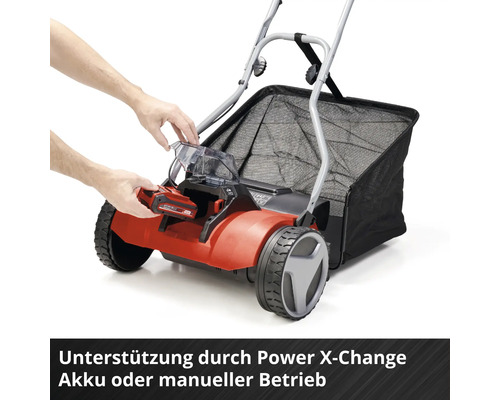 Akku Spindelmäher Einhell Power-X-Change GE-HM 18/38 Li ohne Akku und Ladegrät