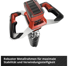 Akku Erdbohrer mit bürstenlosem Motor und stabilem Metallrahmen für Gartenarbeiten.