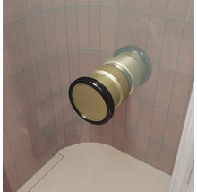 Wandrosette für Duscharmatur oder Rohrleitung, abdeckendes Bauteil für Sanitärinstallationen in der Wand
