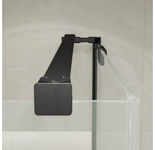 Barre de stabilisation pour paroi de douche en métal au design moderne