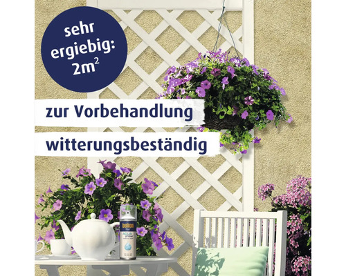 Belton Aqua Grundierung Spraydose zur Vorbehandlung von Oberflächen für zwei Quadratmeter im Gartenbereich