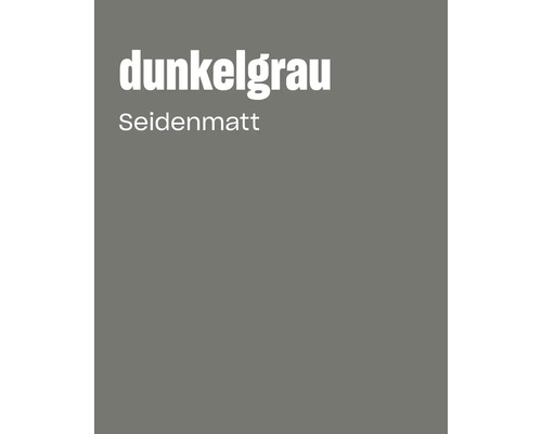 Nuancier de couleur gris foncé avec finition satinée