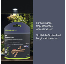 Écorce de badamier Dennerle Catappa Bark pour aquariums d eau douce protège les muqueuses et prévient les infections