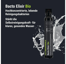 Conditionneur d eau pour aquarium Dennerle Bacto Elixir Bio avec bacteries de nettoyage vivantes hautement concentrees pour une eau claire.