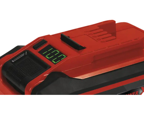 Batterie rechargeable avec affichage numérique du niveau de charge pour outils électriques