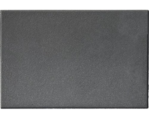 Dalle de pavage rectangulaire en béton pour aménagement de jardin.