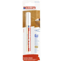 Marqueur pour meubles Edding 8900 en hêtre clair pour retoucher et sceller les rayures sur les meubles en bois avec une largeur de trait 1,5 a 2 mm.