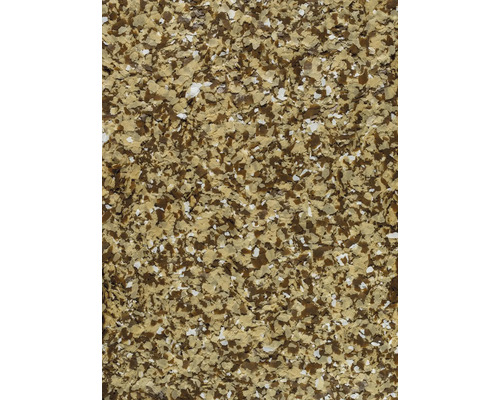Paillettes décoratives pour sol au fini moucheté pour revêtements en résine époxy