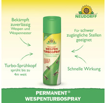 Neudorff Permanent Wespenturbospray zur Bekämpfung von Wespen und Wespennestern mit einer Sprühweite von bis zu vier Metern.