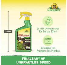 Neudorff Neudorff Logo Finalsans AF Unkrautlos Speed Unkrautvernichter in einer Sprühflasche mit 28 Zentimeter Höhe für bis zu 33 Quadratmeter.