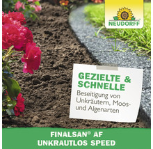 Neudorff Finalsani AF Unkrautlos Speed zur schnellen Bekämpfung von Unkraut, Moos und Algen im Garten.