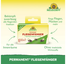 Neudorff Permanent Fliegenfänger Klebefalle zur Bekämpfung fliegender Insekten in Innenräumen ohne insektizide Wirkstoffe.