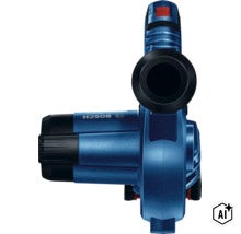 Souffleur sans fil Bosch vue de dessus avec logo Bosch (Image AI modified or generated)