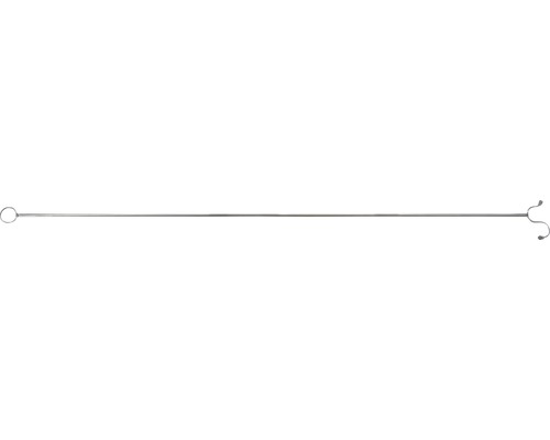 Outil de nettoyage de gouttière en métal avec crochet