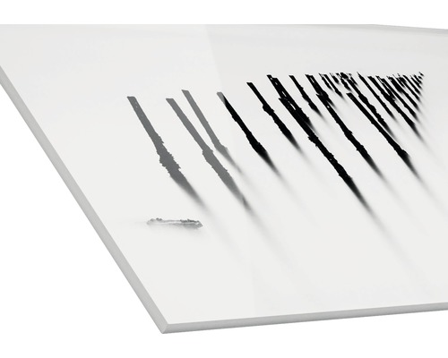 Image sur verre acrylique avec motif abstrait