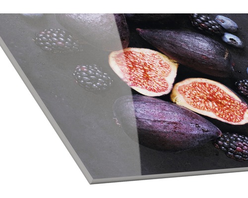 Image sur verre acrylique avec des fruits